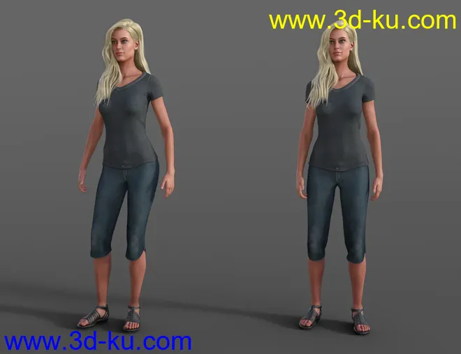 Idle 1 Animations for Genesis 8模型的图片5