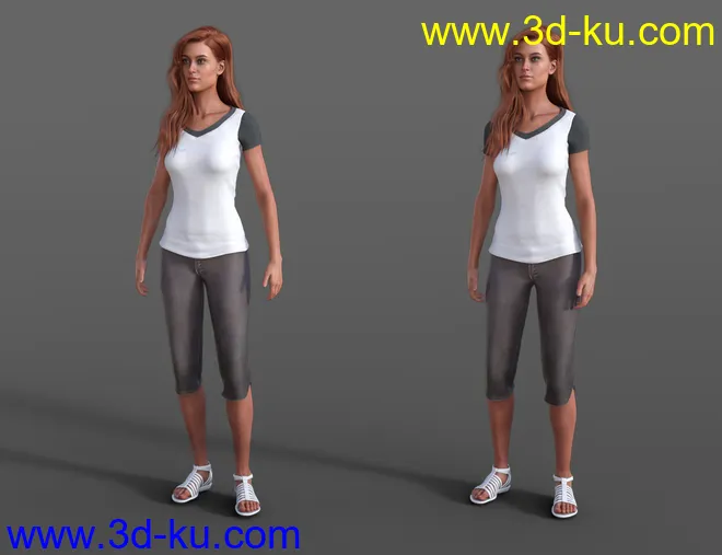 Idle 1 Animations for Genesis 8模型的图片6