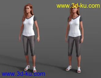 3D打印模型Idle 1 Animations for Genesis 8的图片