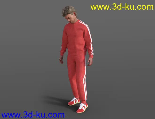 Idle 2 Animations for Genesis 8模型的图片2