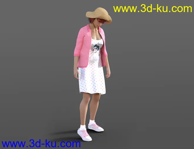 Idle 2 Animations for Genesis 8模型的图片4