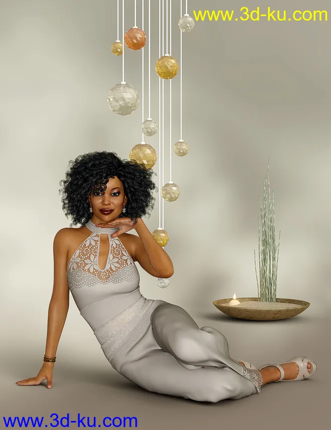 IGD Sophisticate Poses for Genesis 8 Female模型的图片8