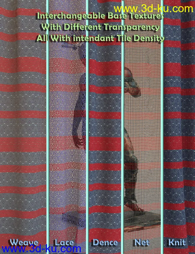 ILFS Layered Fabric System for Iray模型的图片7