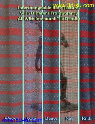 3D打印模型ILFS Layered Fabric System for Iray的图片