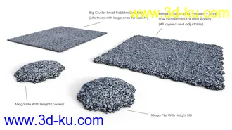 3D打印模型Instant Pebbles的图片