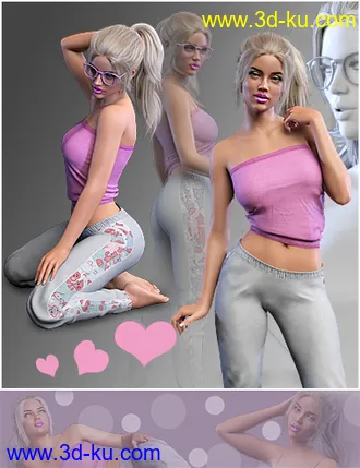 3D打印模型iV Casual Poses For Genesis 8 Female(s)的图片