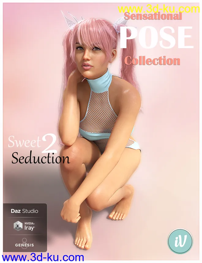 iV Sweet Seduction Vol 2 Poses for Genesis 8 Female(s)模型的图片1