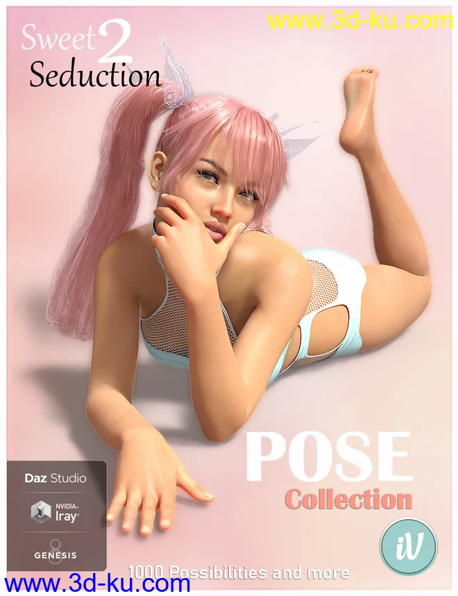 iV Sweet Seduction Vol 2 Poses for Genesis 8 Female(s)模型的图片3