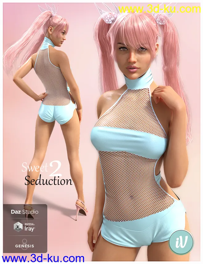 iV Sweet Seduction Vol 2 Poses for Genesis 8 Female(s)模型的图片5