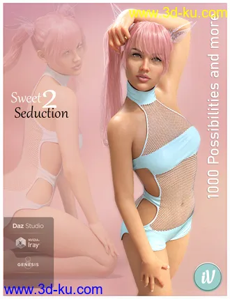 3D打印模型iV Sweet Seduction Vol 2 Poses for Genesis 8 Female(s)的图片