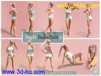 3D打印模型iV Sweet Seduction Vol 2 Poses for Genesis 8 Female(s)的图片