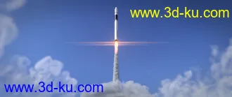 3D打印模型Jupiter 5 Rocket的图片