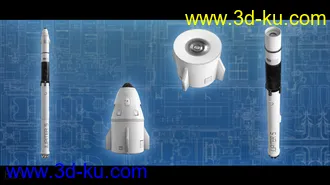 3D打印模型Jupiter 5 Rocket的图片