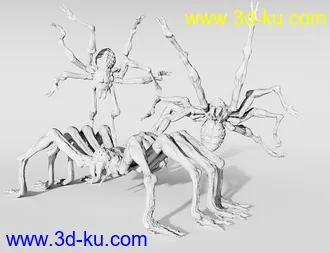 3D打印模型Jurogumo Original Creature的图片
