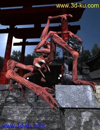 3D打印模型Jurogumo Original Creature的图片