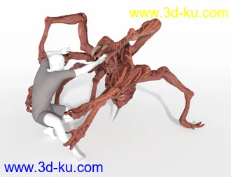 3D打印模型Jurogumo Original Creature的图片
