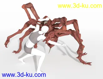 3D打印模型Jurogumo Original Creature的图片