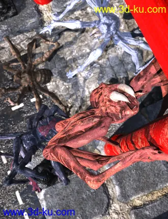 3D打印模型Jurogumo Original Creature的图片