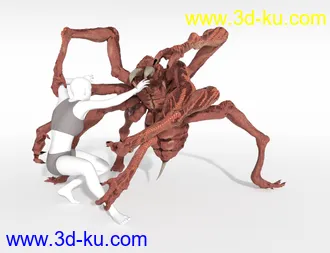 3D打印模型Jurogumo Original Creature的图片
