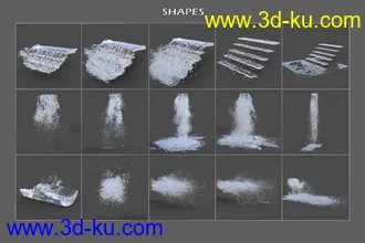 3D打印模型JW 3D Water Props Vol. 2的图片