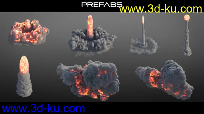 KA Rocket Launch VDB模型的图片6