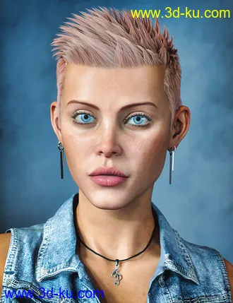 3D打印模型Kathleen HD for Genesis 8.1 Female的图片