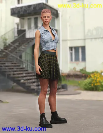 3D打印模型Kathleen HD for Genesis 8.1 Female的图片
