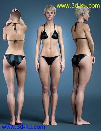 3D打印模型Kathleen HD for Genesis 8.1 Female的图片