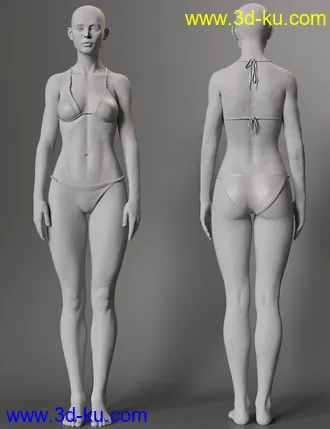 3D打印模型Kathleen HD for Genesis 8.1 Female的图片