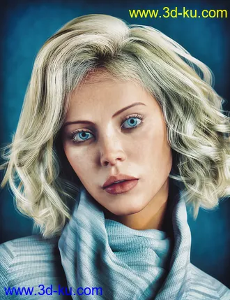 3D打印模型Kathleen HD for Genesis 8.1 Female的图片