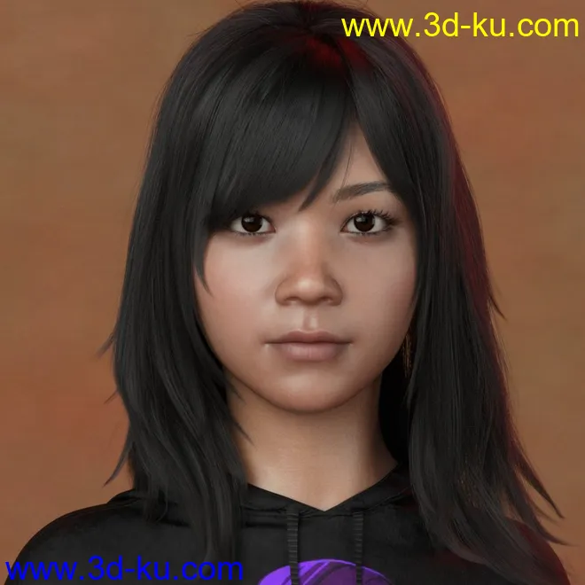 Keiko For Genesis 8 Female模型的图片1