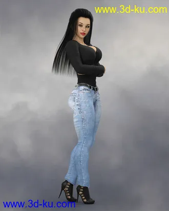 3D打印模型KrashWerks MILLIE for Genesis 8 Female的图片