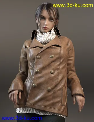 3D打印模型Kuroko for Genesis 8 Female的图片
