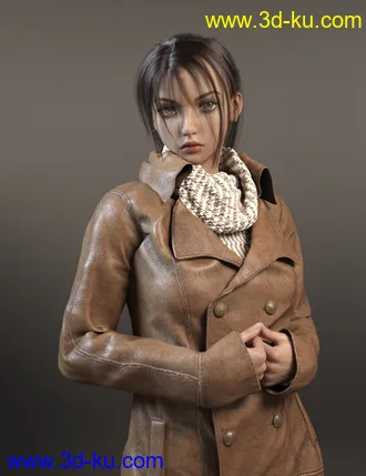 3D打印模型Kuroko for Genesis 8 Female的图片