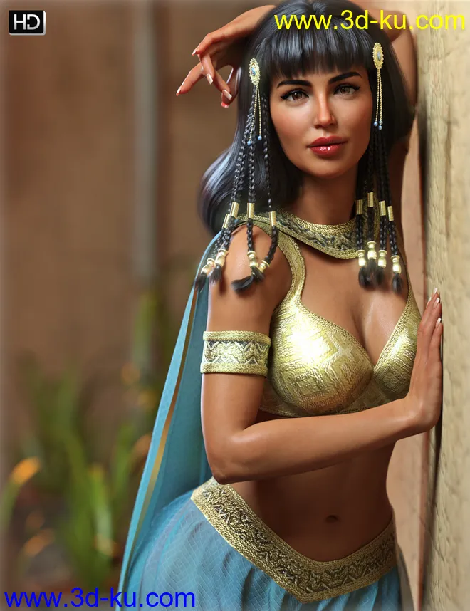 Kymberly HD for Genesis 8.1 Female模型的图片6