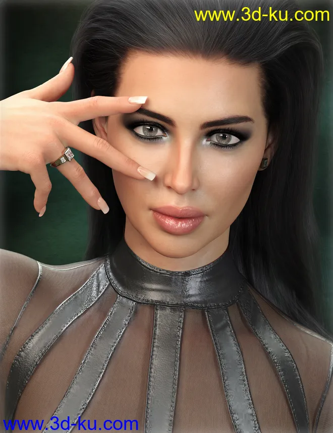 Kymberly HD for Genesis 8.1 Female模型的图片7