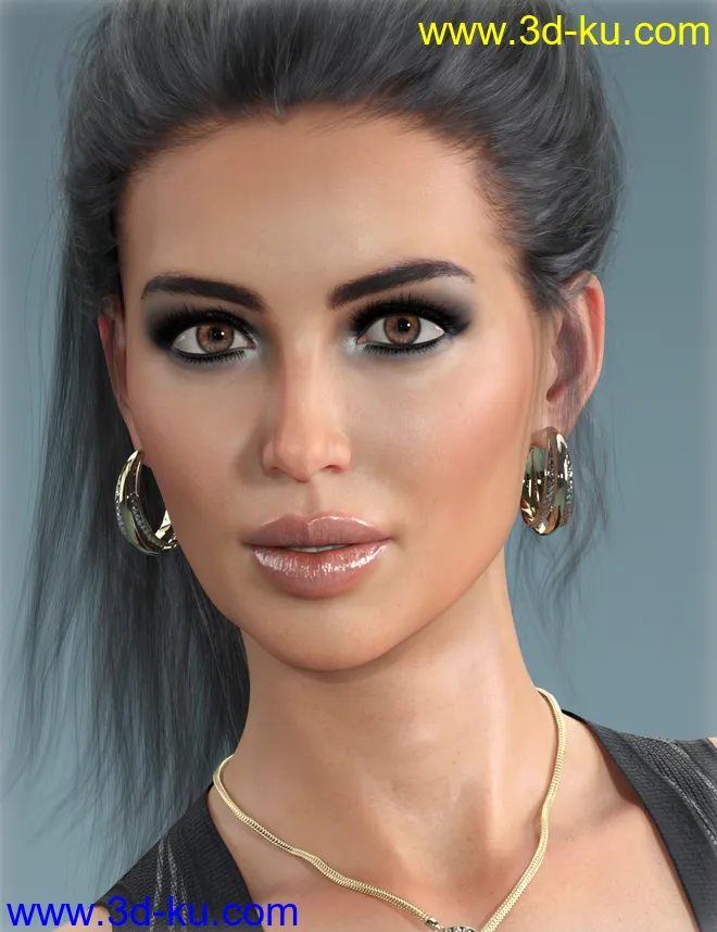 Kymberly HD for Genesis 8.1 Female模型的图片9