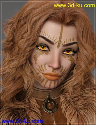 3D打印模型Kytti for Genesis 8 Female的图片