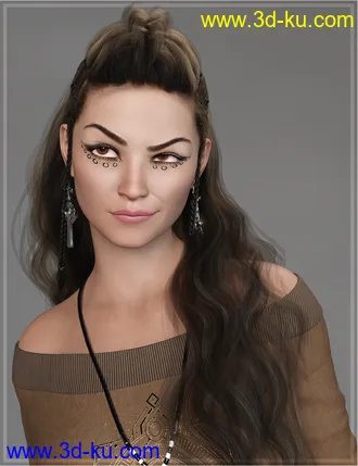 3D打印模型Kytti for Genesis 8 Female的图片