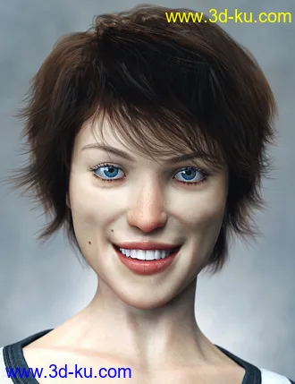 3D打印模型Leeloo For Genesis 8 Female的图片