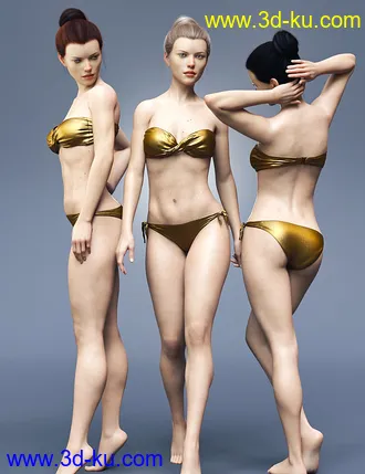 3D打印模型Leeloo For Genesis 8 Female的图片