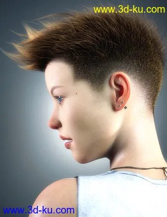 3D打印模型Leeloo For Genesis 8 Female的图片