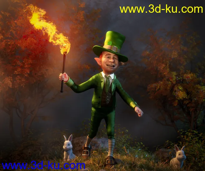 Leprechaun for Genesis 8.1 Male模型的图片1