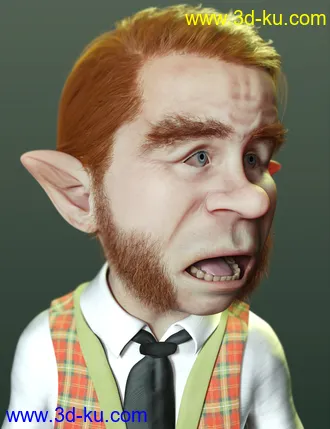 3D打印模型Leprechaun for Genesis 8.1 Male的图片