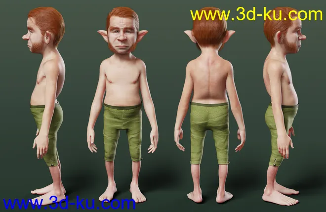 Leprechaun for Genesis 8.1 Male模型的图片6