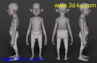 3D打印模型Leprechaun for Genesis 8.1 Male的图片