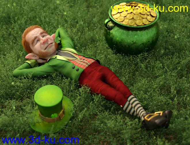 Leprechaun for Genesis 8.1 Male模型的图片9