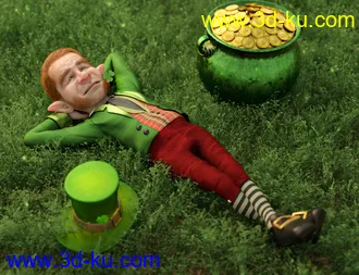3D打印模型Leprechaun for Genesis 8.1 Male的图片