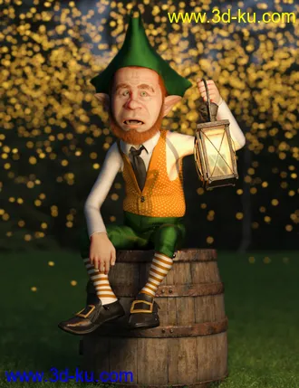 3D打印模型Leprechaun for Genesis 8.1 Male的图片