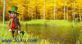 3D打印模型Leprechaun for Genesis 8.1 Male的图片